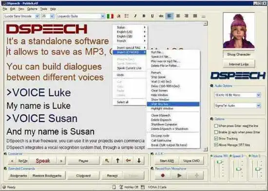 dspeech-portable dspeech-portable