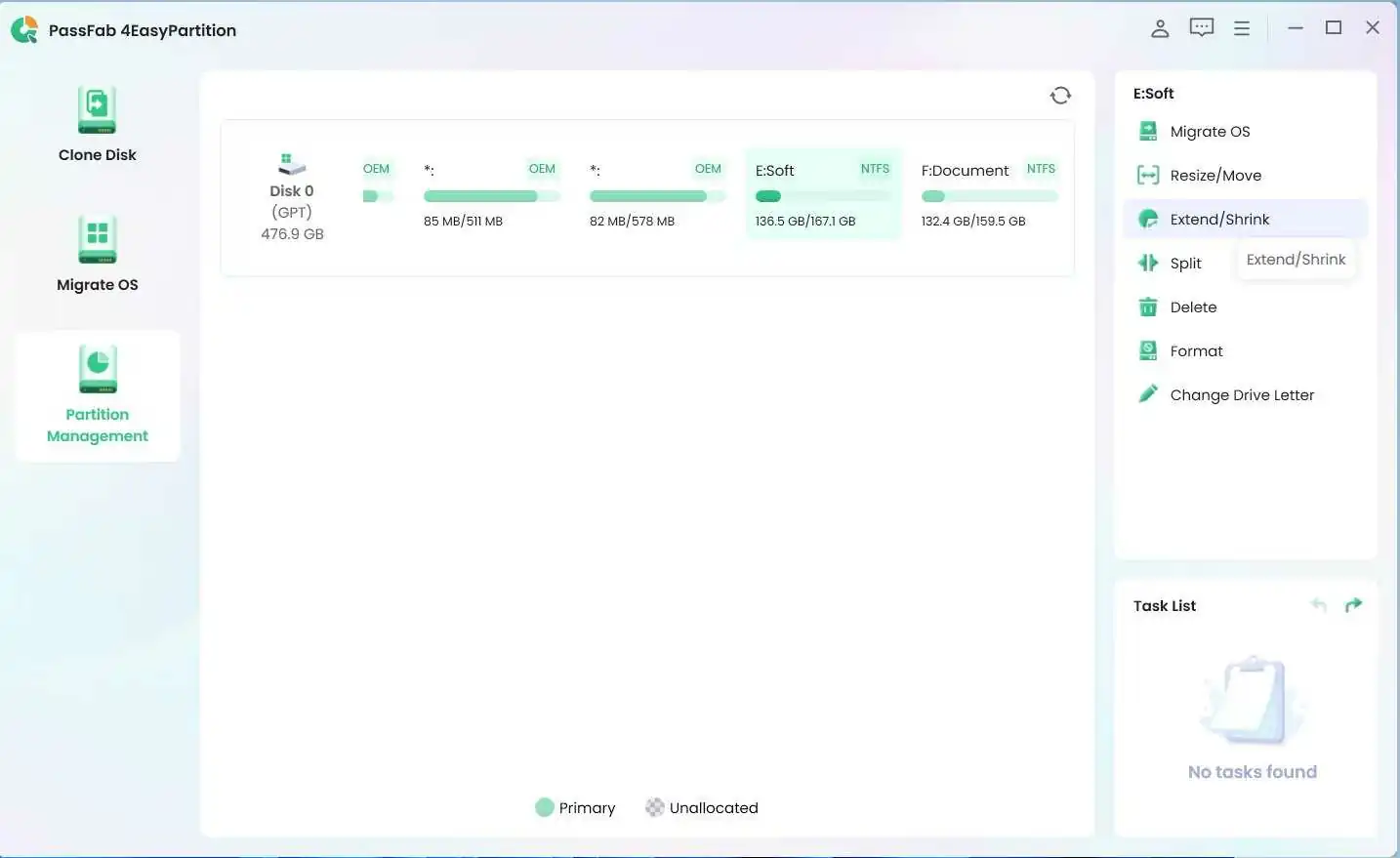 extend ssd size to fix ssd write speed near 0