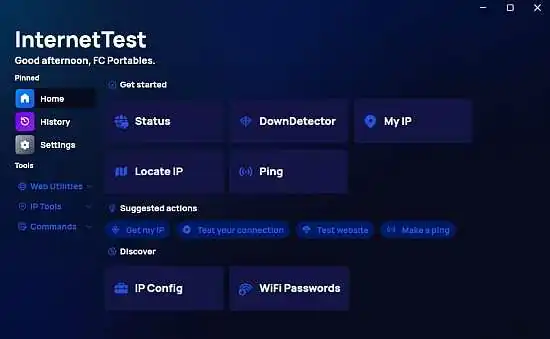 internet-test-portable