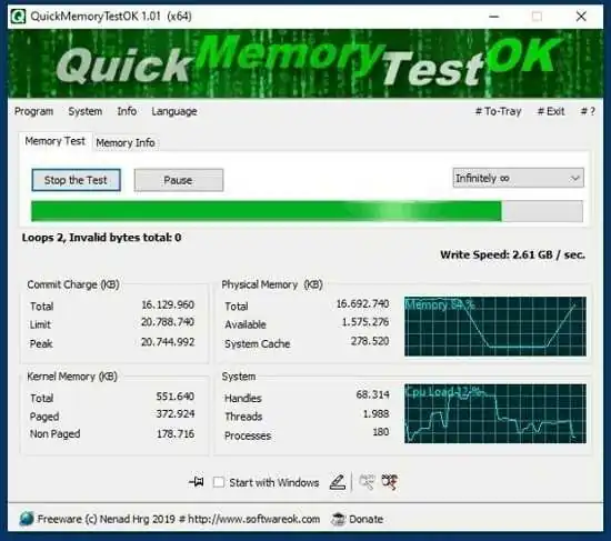 memory-test-portable memory-test-portable