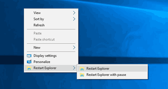 restart-explorer-context-menu-tweak